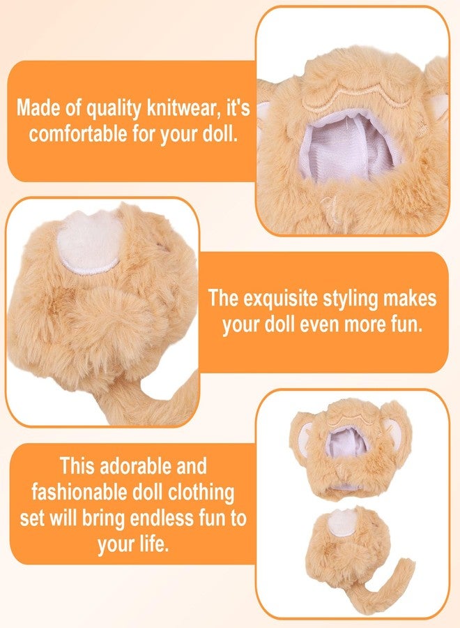 Sinbana Doll Monkey Costume Set, Headpiece & Outfit Cute Clothes for Halloween Costume, Cosplay & Themed Parties Accessories Parts - Image 4